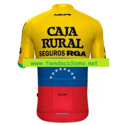 Caja Rural Venezuela 2023 Ropa Ciclismo Verano Maillot y Culote