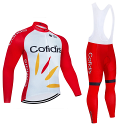 COFIDIS 2022 equipacion de invierno termica, culotte y maillot, Tienda Ciclismo