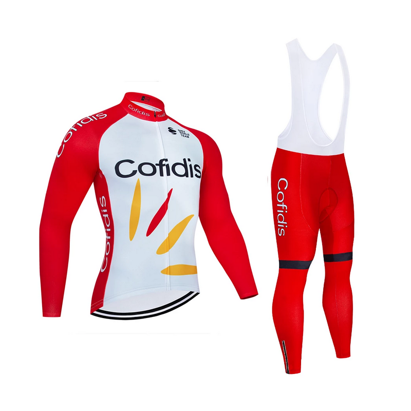 COFIDIS 2022 equipacion de invierno termica, culotte y maillot, Tienda Ciclismo