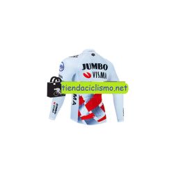 JUMBO BLANCO 2022 equipacion de invierno termica, culotte y maillot, Tienda Ciclismo