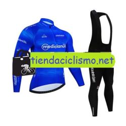 GIRO ITALIA AZUL 2022 equipacion de invierno termica, culotte y maillot, Tienda Ciclismo