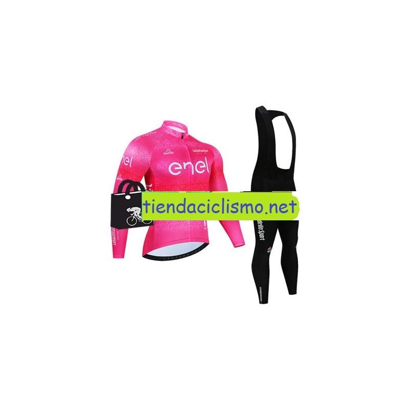 GIRO ITALIA ROSA 2022 equipacion de invierno termica, culotte y maillot, Tienda Ciclismo