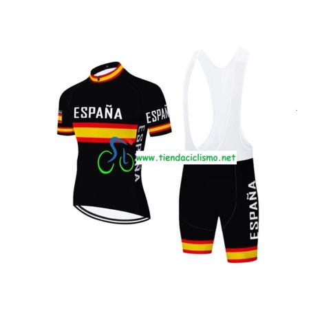 ESPAÑA 2022 Equipacion Ciclismo corta de verano Maillot y Culote